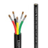 20awg 0.5mm 20 Feet Electrical Wire 5 Core Extension Cable UL2464 DC 5V/12V/24V/300V Tinned Copper Wire