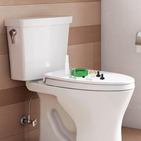 OSALADI Universal Toilet Tank to Bowl Repair Kit - Gasket Kit Inside Tank Toilet Repair Kit, Tank Sealing Replacement