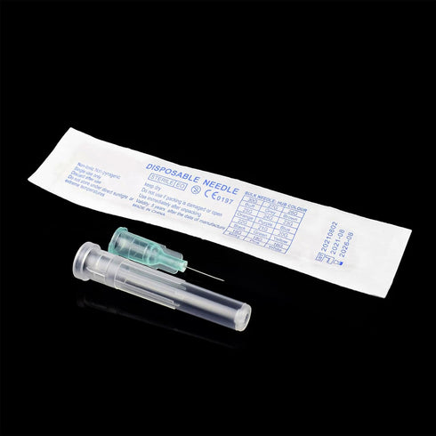 32 Gauge 1/2 Inch Needle, Industrial Syringe Dispensing Accessories, Individually Packaged