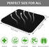Gel Enhanced Seat Cushion - Double Thick Honeycomb Breathable Design - Non-Slip Cover for Long Sitting - Office Chair