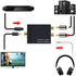 Airlxf Audio Converter, Digital to Analog DAC SPDIF Optical to Analog L/R RCA Converter, Optical to 3.5mm Jack Adapter