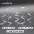 Dental Cheek Retractor, 9-Pack C-Shape Autoclavable Mouth Opener for Teeth Whitening, Party, Mouthguard Challenge Game