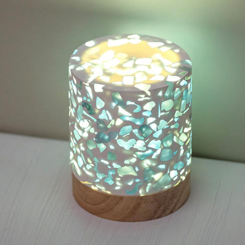 Generic Bedroom,3 Night Light,Bedside Table Lamp, Nightstand Lamp for Living Room Bedroom Home Office,Visual Meditation