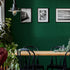 Green Peel and Stick Wallpaper, Solid Green Contact Paper 15.7"x118.1", Self Adhesive Removable for Cabinets and