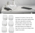 6pcs Yosoo Magnetic Cable Clips Cord Holder, Desk Cable Management Adhesive, Wire Holder, for Home Office Car