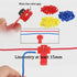 180Pcs Quick Splice Wire Connectors - Solderless Snap Wire Connector, Electrical Wire Splice Connector, Insulated Wire