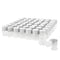 50PCS 5ml Glass Vials with Screw Caps and Plastic Stoppers, Leak-Proof Small Clear Liquid Sample Vial
