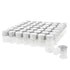 50PCS 5ml Glass Vials with Screw Caps and Plastic Stoppers, Leak-Proof Small Clear Liquid Sample Vial