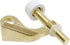 Litepak Hinge Pin Door Stop, Heavy Duty Adjustable Door Saver (8 Pack, Polished Brass)