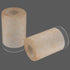 2 Pack Tawny Linen Frosted Glass Shade, Cylinder Light Fixture Replacement Globe