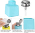 HARFINGTON 3pcs Solvent Alcohol Dispensers, 100ml Push Down Liquid Dispenser Pump with Stainless Steel Lid