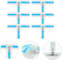 Scicalife 20pcs Butt Splice T-Type Butt Connector Crimp Connectors, Insulated Electrical Waterproof Terminals