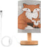 ALAZA Table Lamp with USB Port Bedside Lamp Leaves Fox Small Nightstand