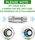 TAISHER 1PCS 304 Stainless Steel 1/2" NPT Male Check Valve, Backflow Prevention Non-Return Check Valves