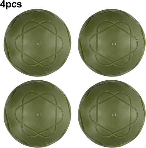Tidevib 13-16mm 4-Pack Camping Chair Foot Pads Anti-Sink Spherical Leg Covers Non-Slip Wear-Resistant Plastic Design