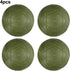 Tidevib 13-16mm 4-Pack Camping Chair Foot Pads Anti-Sink Spherical Leg Covers Non-Slip Wear-Resistant Plastic Design