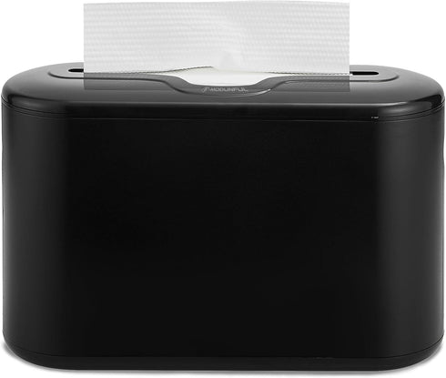 Multifold Paper Towel Dispenser Countertop - Compact Folded Paper Towel Holder for