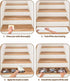 BOHOOSKYLAR 4 8"x30" Coffee Latte Beans Stair Treads Sugar Retro Brown Indoor Non Slip Peel and Stick Stair Treads