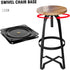 Zerodeko Heavy Duty Swivel Plate - No Noise Rotation for Furniture