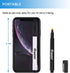 TIHOO Counterfeit Bill Detector Pens, 5 Pack - Fake Money Marker, Yellow Chisel Tip, Not Water Resistant