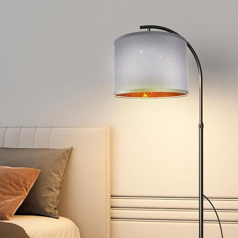 LIFKOME Bulb Table Lamp Shade Fabric Lampshades Star Drum s Hollow Out Table Cover Clip On Chandelier s Replacement