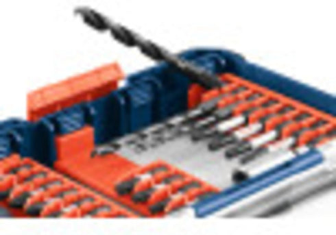 BOSCH CCSDDV08 8-Piece Assorted Set Impact Tough Black Oxide Drill Bits