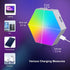 4 Setup Hexagon Light Panels Expansion LED Panels, Hexagon LED Wall Lights Dreamcolor Effects, Smart Gaming Lights