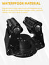 2 Pack/Black+Grey Mop Holder Magnetic, Magnetic Broom Holder for Fridge - Heavy Duty Magnetic Broom Holder Black Steel