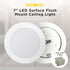 7-Inch 15W (75W 950 27K/30K/35K/40K/50K Dimmable E26 Diodesy- Round Flush Mount Disk Hardwire Light Fixture Retrofit
