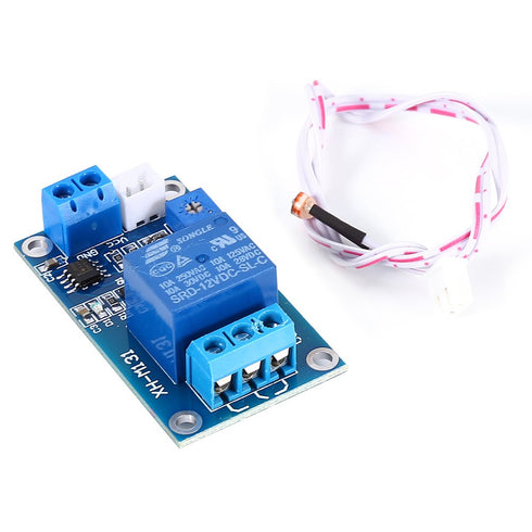 Yosoo Photoresistor Relay Module, DC 12V Car Led Light Control Switch, Light