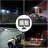Solar Flood Lights with 98 LEDs, Motion Detector, 16.5ft Cable, IP65 Waterproof LED Lights for Backyard Garage