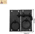 (271) Mystic Colonial Iron Gate Latch Black Flip Latches, Heavy Duty Cast Iron Drop Latch, for Old Farm Barn Shed