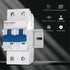 Miniature Circuit Breaker 1000V DC 2 Pole 63Amp Smart Circuit Breaker, DIN Rail Mount for Marine Power