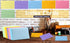 TFLFL 3x5 Inch, 1200PCS 8 Index Paper Cards Flash Cards, Thin Note Cards Paper Colors Ruled Index Cards, Assorted Lined