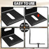 24PCS Table Top Fasteners, SEPTCITY Adjustable Corner Brackets for Wood, Heavy Duty Right Angle L Brackets for Shelves