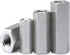 5PCS M6 X 1-Pitch 10mm Length 304 Stainless Steel Metric Hex Coupling Nut