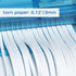 JIKIOU Mini Hand Shredder, Portable Paper Cutting Tool for Home Office, Blue