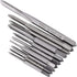 10PCS Micro Taps Bit Hand Screw Thread Taps M1 to M3.5 Tool Set