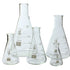 Karter Scientific Glass Flask 5 Piece Set | Narrow Mouth Erlenmeyer | Borosilicate Glass | 50ml to 1L