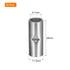 MECCANIXITY 10Pcs Non Insulated Butt Connectors BN-22 for 4AWG Electrical Wire Crimp Ferrule Terminals