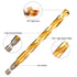 Hex Shank Drill Bits Set of 5Pcs, 3/8 Inch Premium 4341 HSS Titanium Impact Bits for Wood, Steel, Metal, Plastic