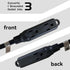 3FT Extension Cord with Multiple Outlets Flat Plug, 16 Gauge Heavy Duty Cable for Kitchen Home Appliance
