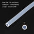 10ft 1/8" ID x 1/4" OD Silicone Tubing Clear 3mm x 6mm Industrial Plastic Tubing Pure Silicone Hoses for Pump Siphoning Draining Irrigation Brewing