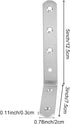20PCS 5 3 Inch 35Lbs ZOENHOU x L Brackets, Capacity Stainless Steel Corner Brace Joint Right Angle Bracket, L Bracket