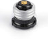 DiCUNO UL Listed E26 to Polarized Outlet Socket Adapter, Standard E26 Base Light Bulb Converter Black