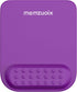 memzuoix Purple Ergonomic Mouse Pad with Wrist Rest, Premium Memory Foam Cushioning, Non-Slip Base for Home Office