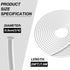 25FT Backer Rod 1/4 Inch Diameter Foam Caulk Concrete Expansion Joint Filler White Saver Weather Strip Seal for Gaps and Joints Concrete Filling (1/4 Inch x 25FT)