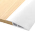 Floor Transition Strip Self Adhesive for Vinyl Door Threshold, Carpet Edging Strip from 2/5" to 3/5" (White, 3.3 Ft)