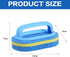 Aiokuo All Purpose Cleaning Brush for Bathroom, Kitchen, Bathtub, and Shower Heavy Duty Scrubbing Brush with Ergonomic