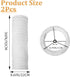 Generic 2Pcs 36Inch Paper Floor Lamp Shade, Long Cylinder Rice Paper Lampshade Lantern Floor Lamp Shade for Home Hotel